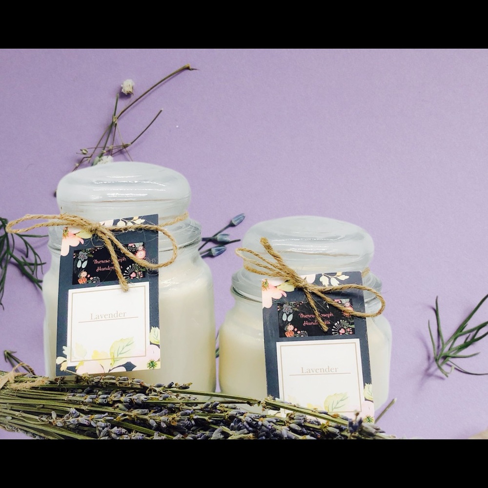 EVERYTHING MUST GO CLOSET CLEAR OUT 16oz LAVENDER SOY CANDLE